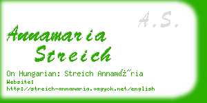 annamaria streich business card